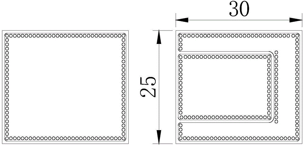 Copper pour use aluminum nitride substrate pretreatment method