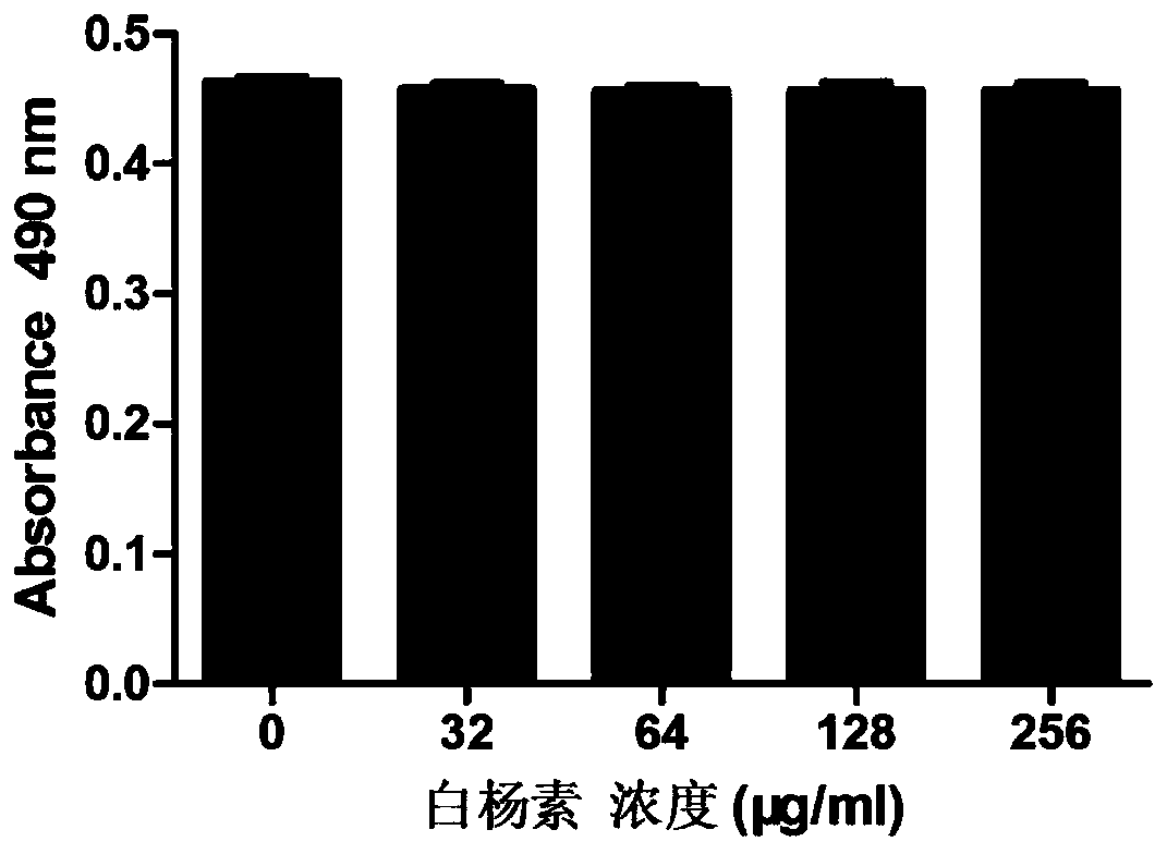 Application of chrysin to preparation of medicines for treating methicillin-resistant staphylococcus aureus infectious pneumonia