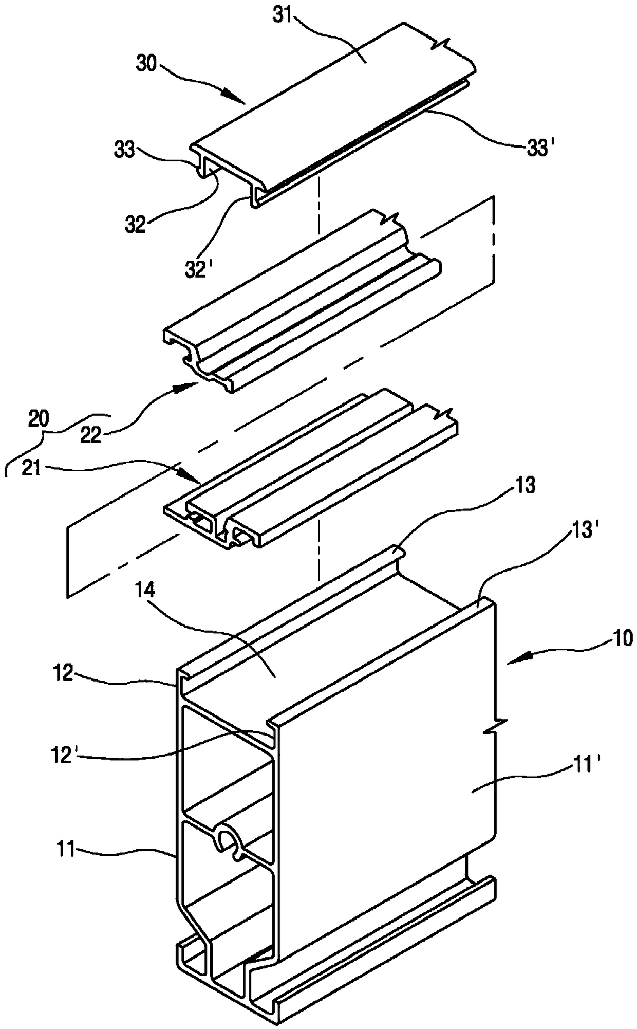 Hard film fixing device in greenhouse