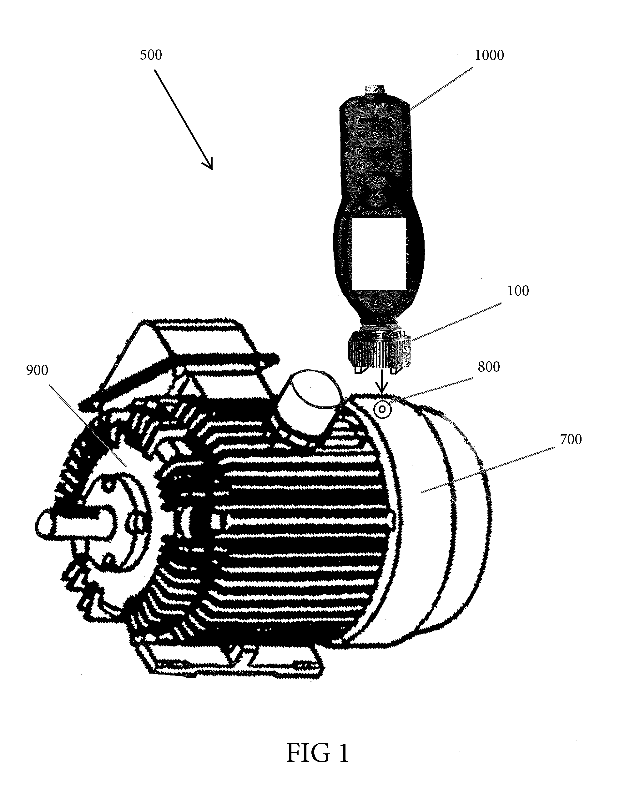 Method of operating an infrared temperature magnet with an RFID antenna