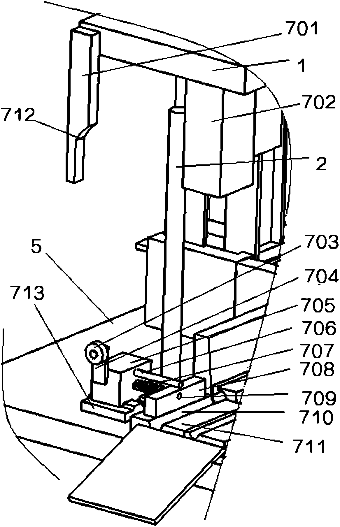 Novel efficient shutter die feeding device