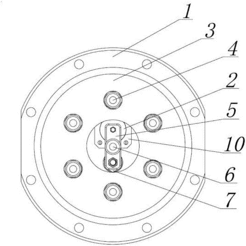 Integrated pneumatic variable-stiffness mirror milling flexible supporting device with real-time thickness measuring function