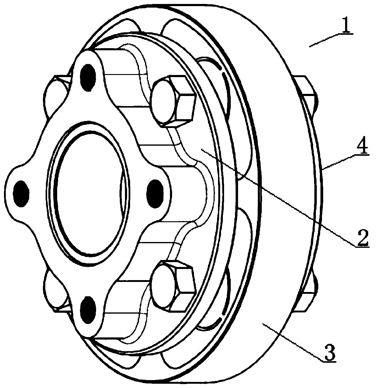 Automobile transmission shaft torsion damper