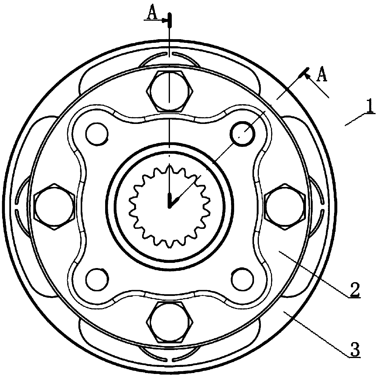 Automobile transmission shaft torsion damper