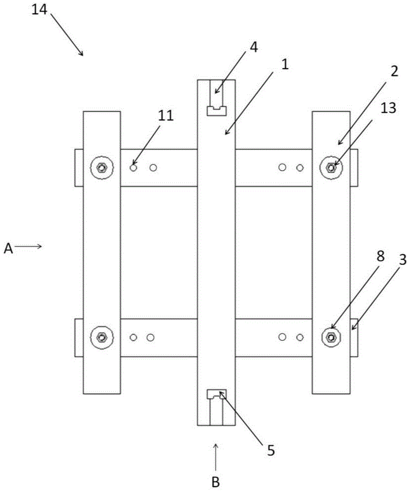 Bracket for vertical type steel reel packaging