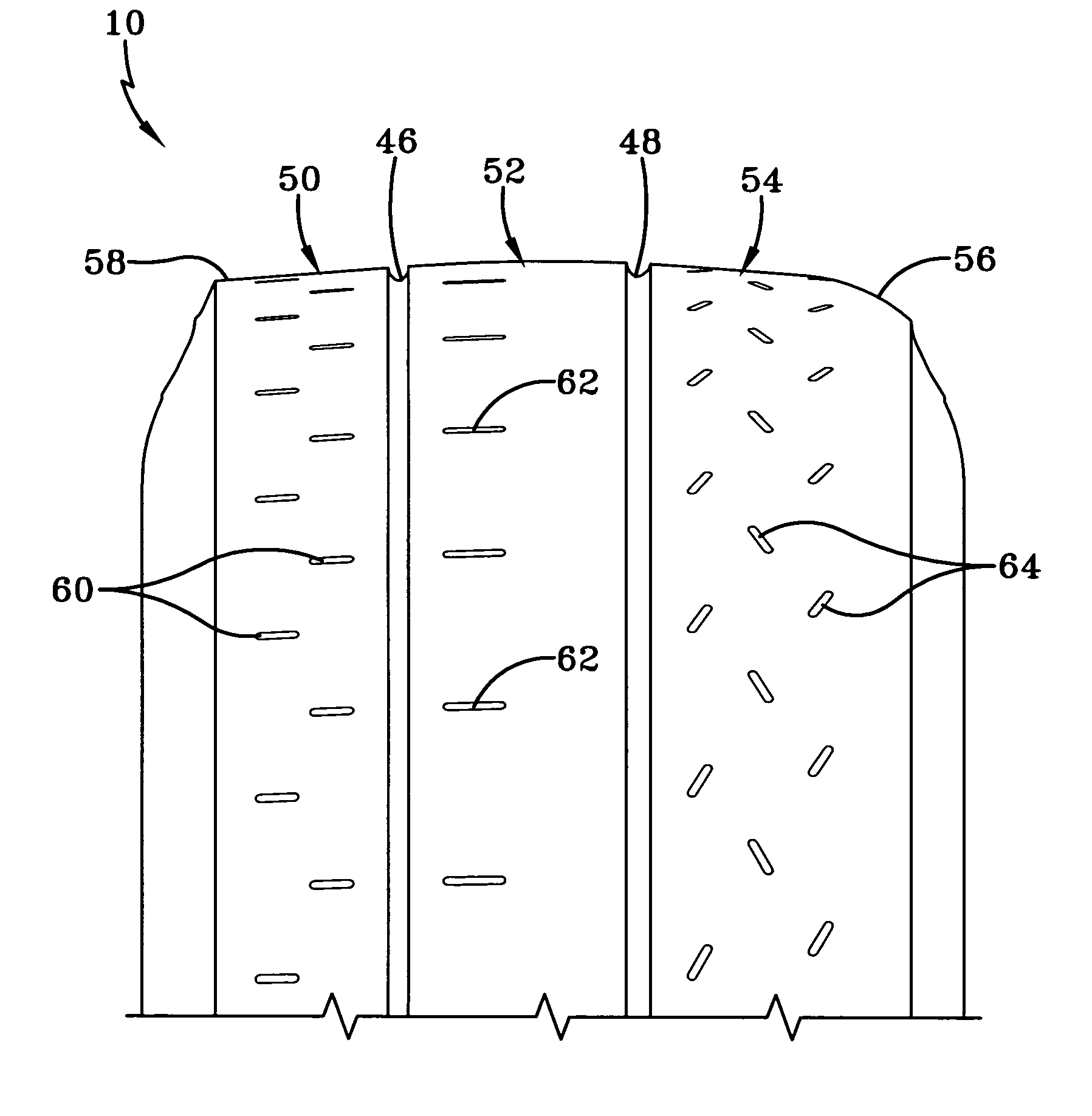 Asymmetric truck racing tire