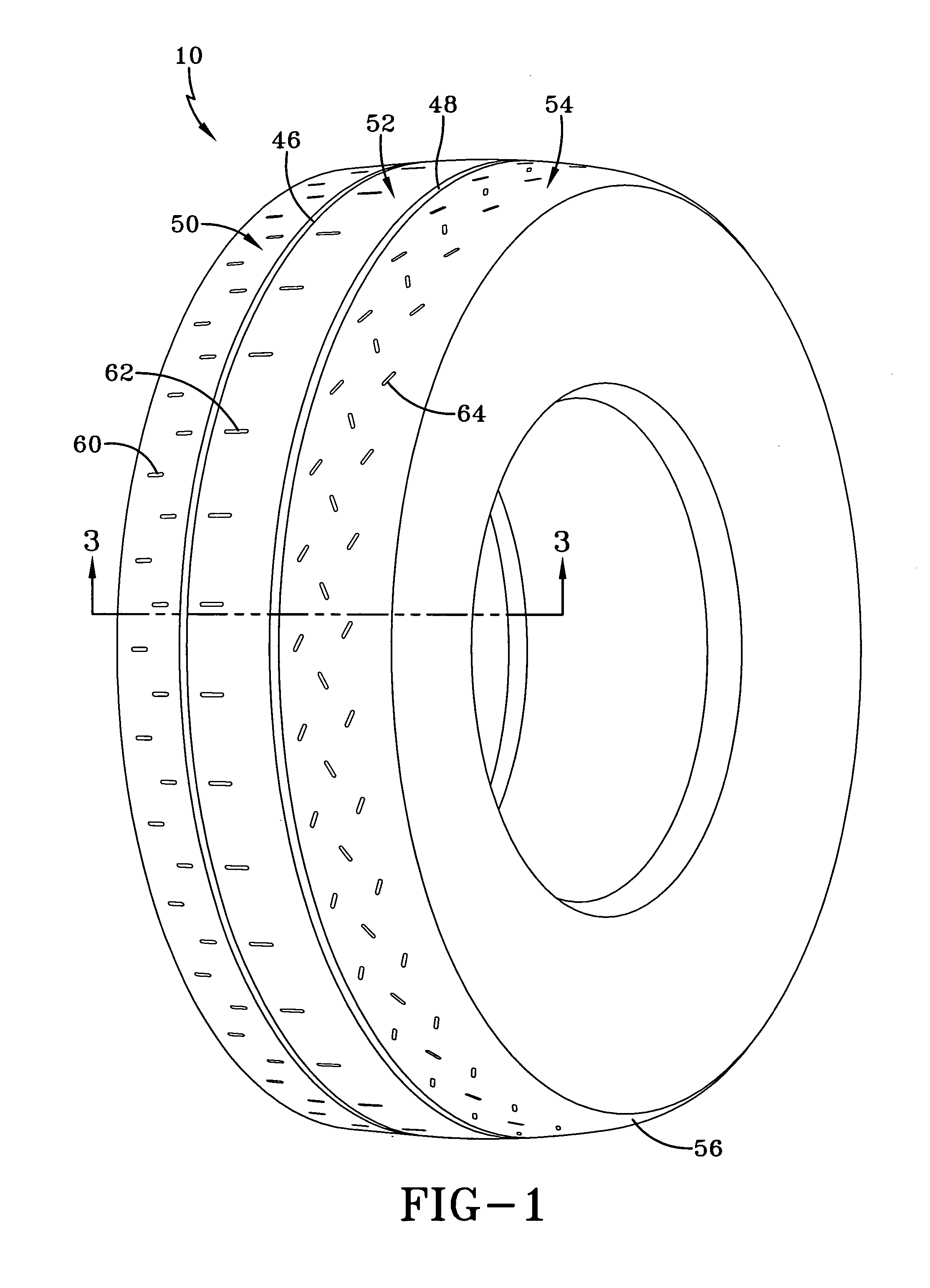 Asymmetric truck racing tire