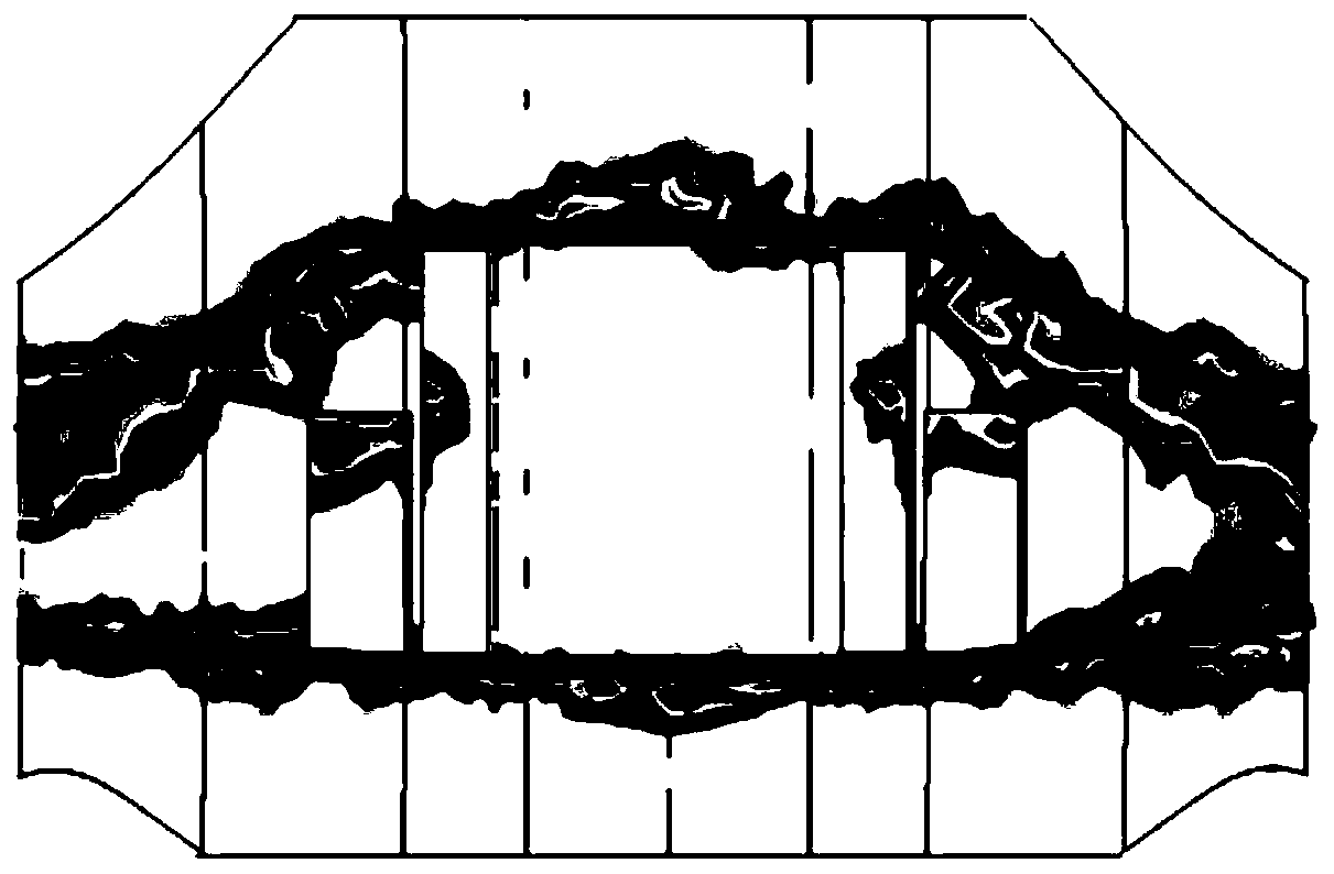 A method for determining the position of a main beam of a wing-body fusion body aircraft