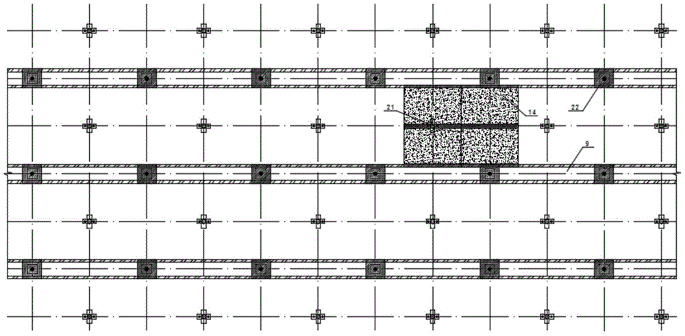 Construction method of recyclable prefabricated composite soil nail wall support based on anchor cable and soil nail