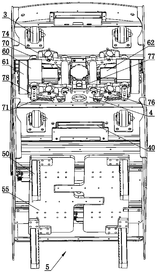 Holding type AGV