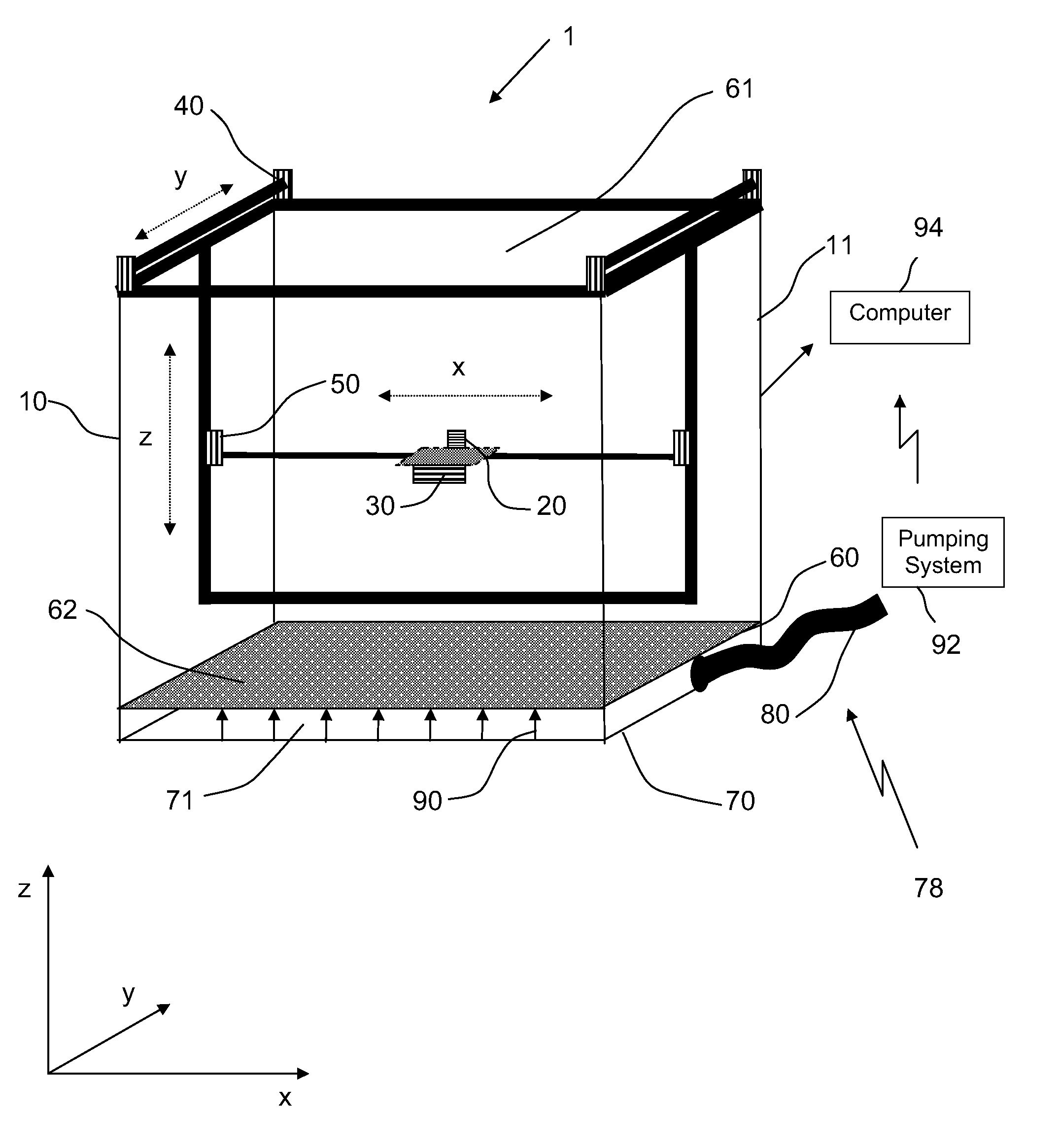 High Filling Flow Water Phantom