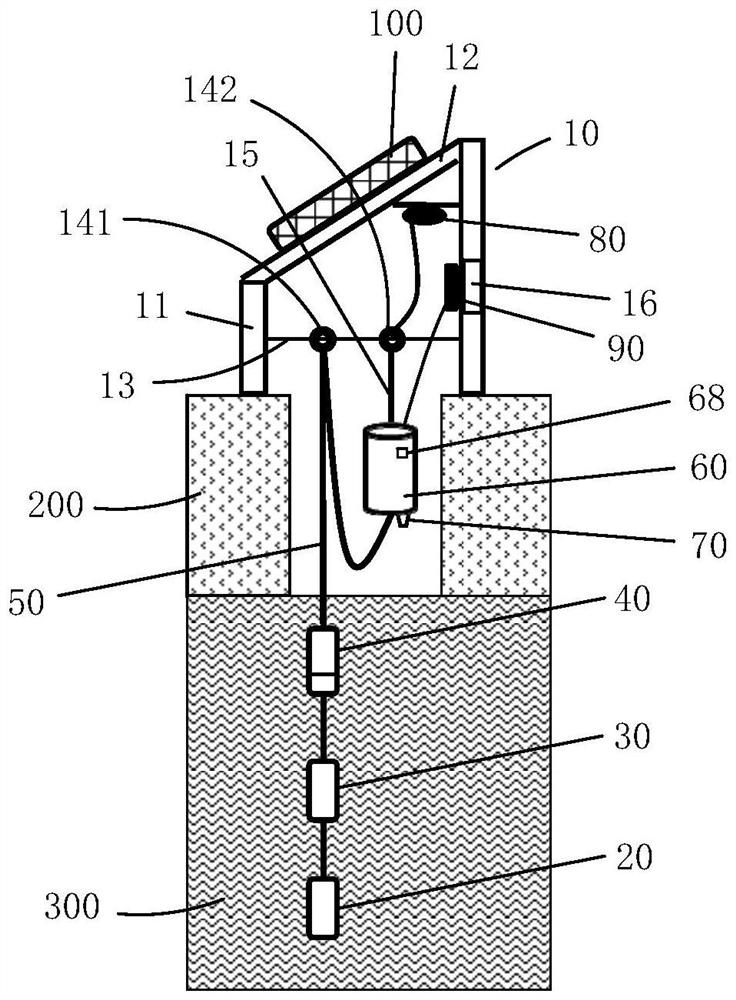 Polluted site groundwater quality layered monitoring system and method