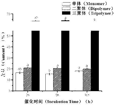 Enzyme method for accelerating red wine aging