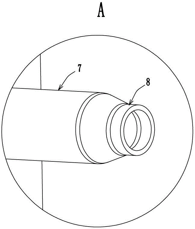 Novel temperature difference control structure for firing equipment