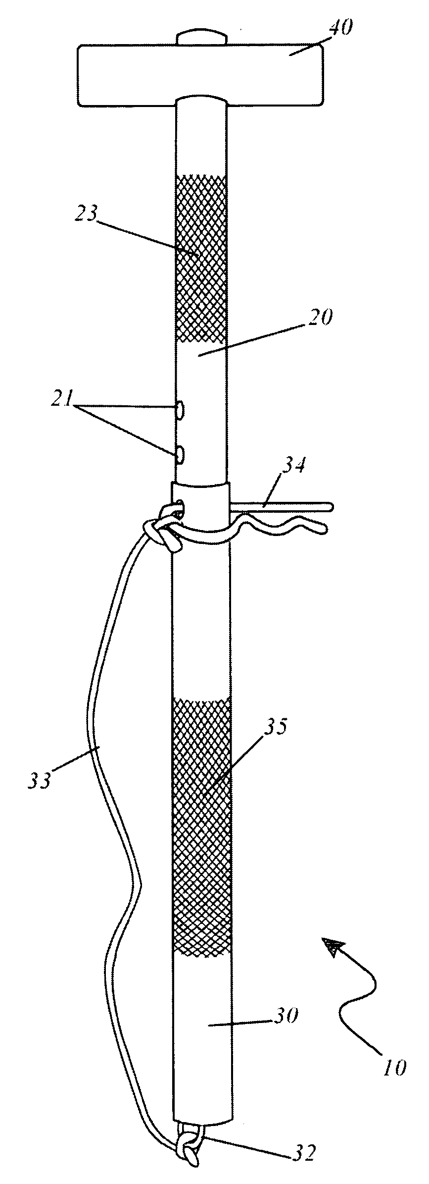 Adjustable and portable striking tool assembly