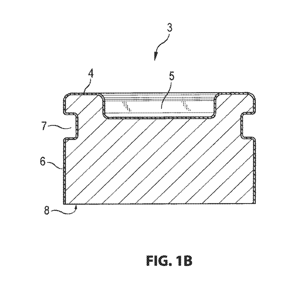 Method and device for producing a 3-d substrate coated with a laminate