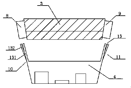 An insertion guide part of a motor stator slot wedge