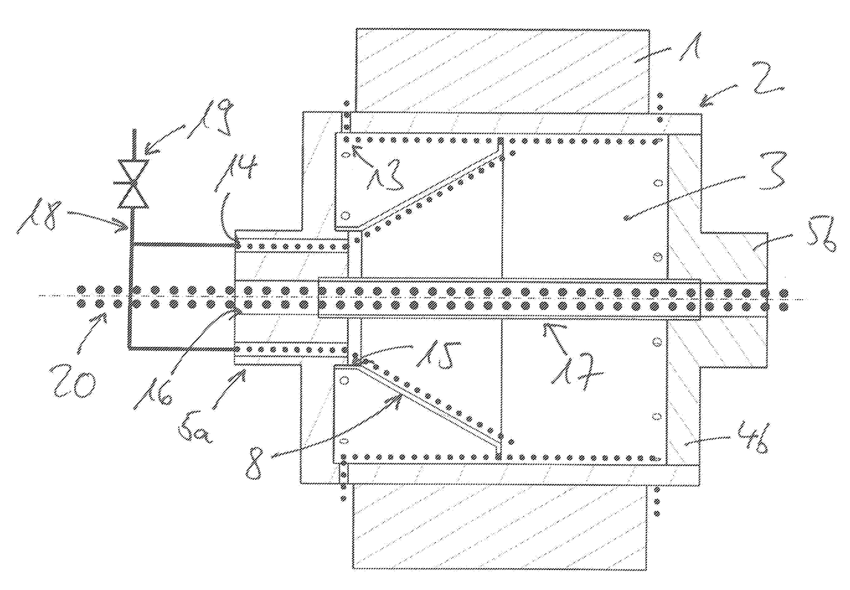 Oil distribution element