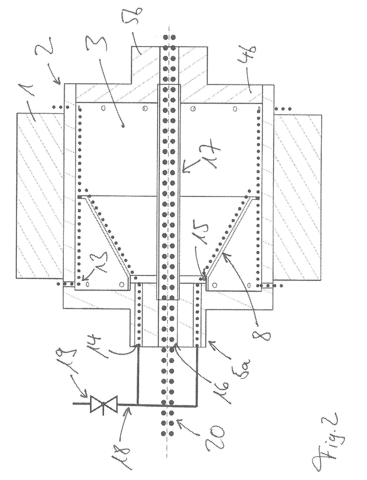 Oil distribution element