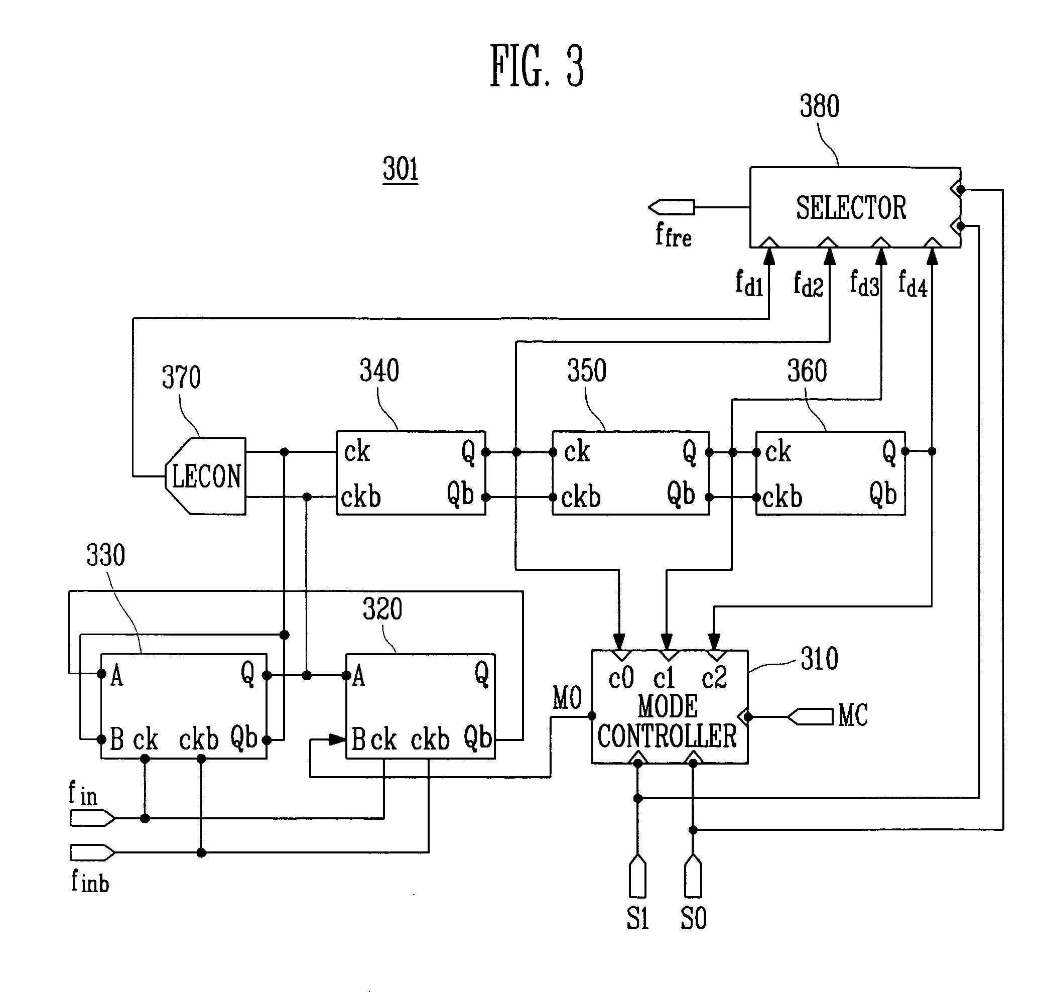 Wide-band multimode frequency synthesizer and variable frequency divider