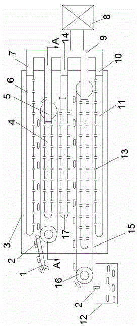 Efficient cocoon drying machine capable of evenly distributing hot air