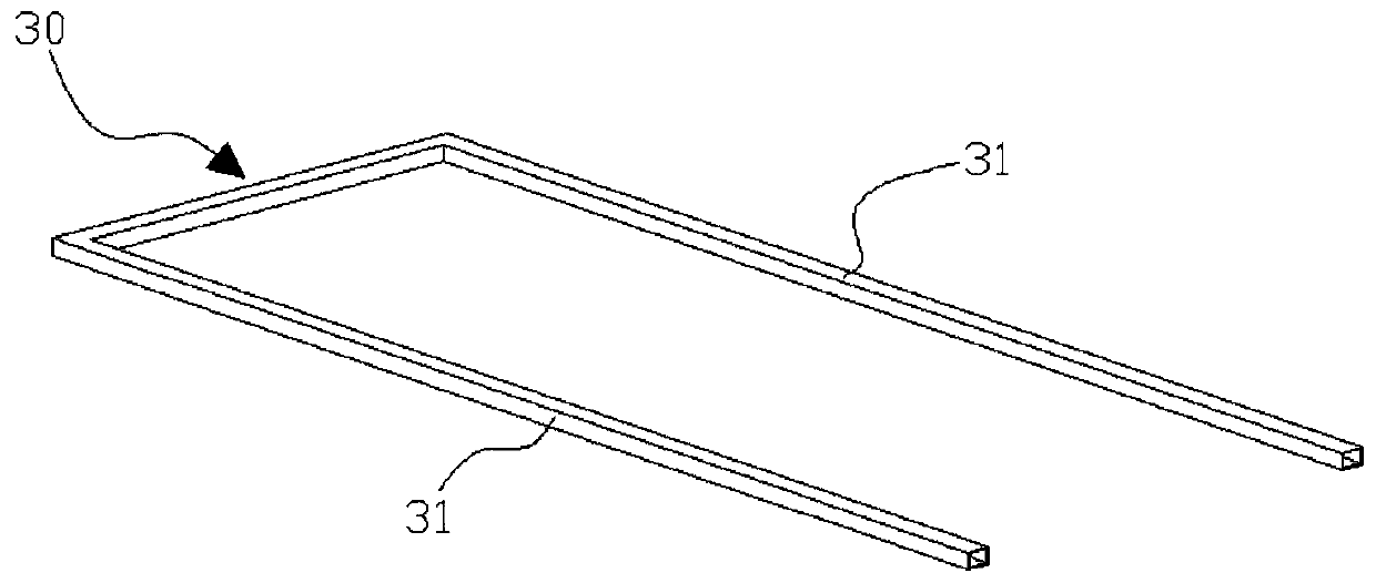 Frame drilling and tapping multi-functional composite device and frame drilling and tapping method