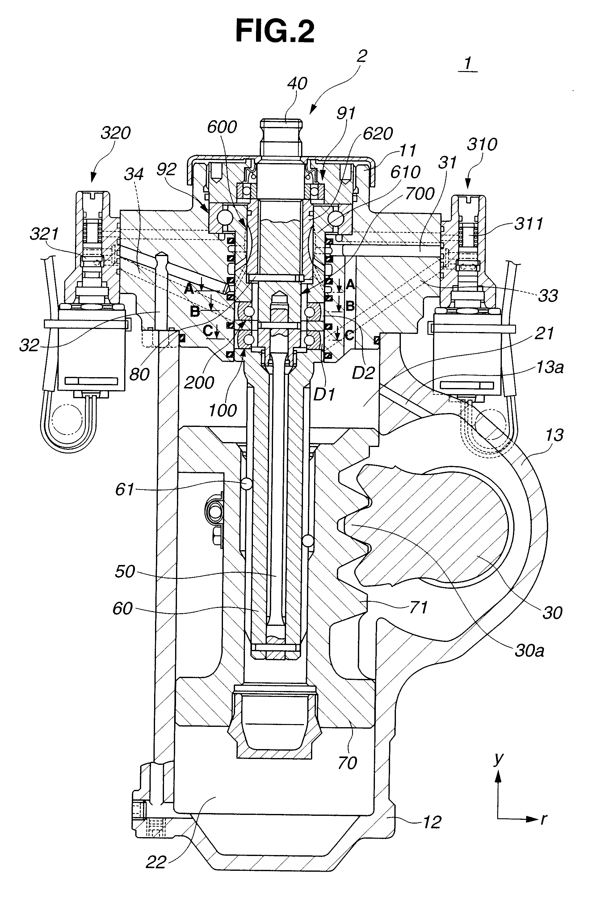 Power steering device