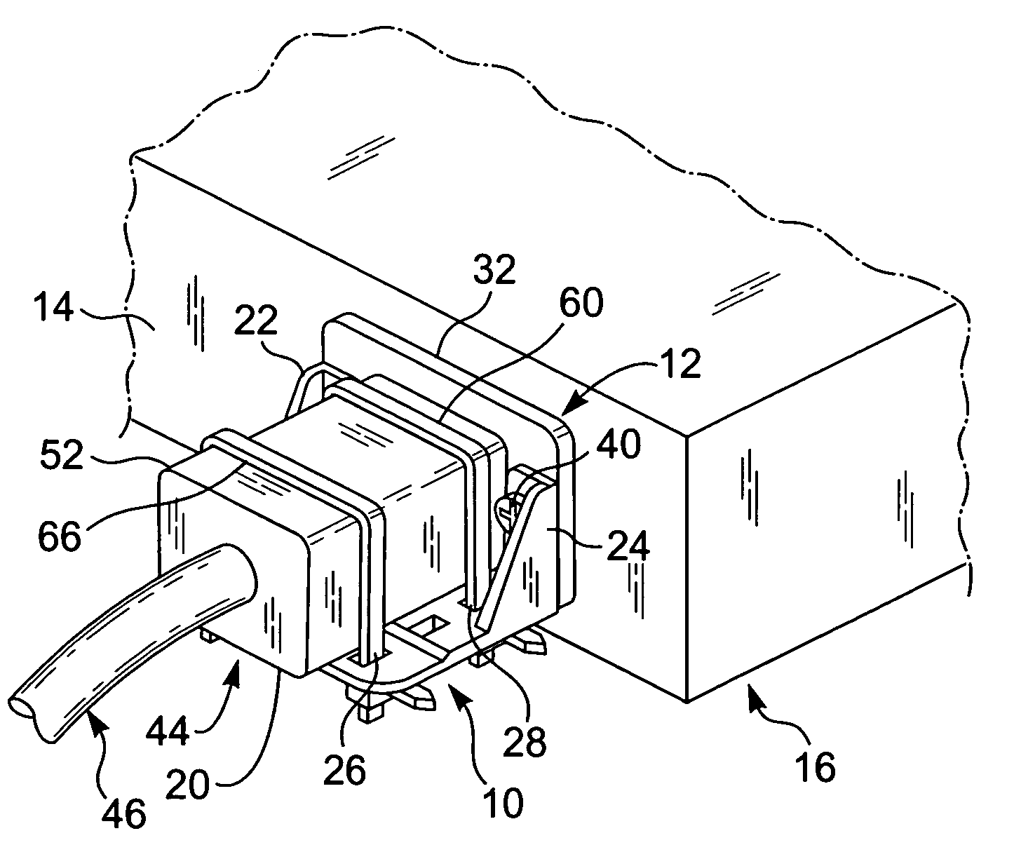 Connector restraint device