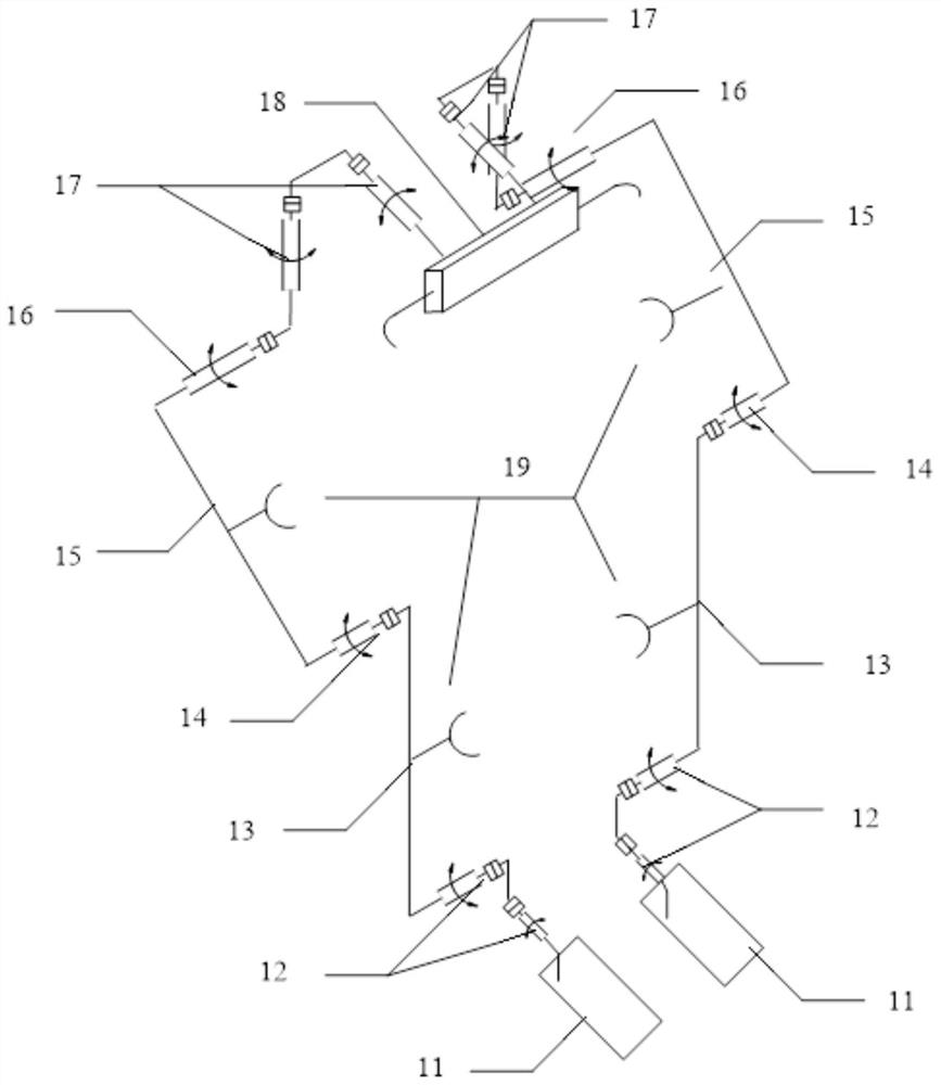 Universal movement device for human lower limbs and control method thereof