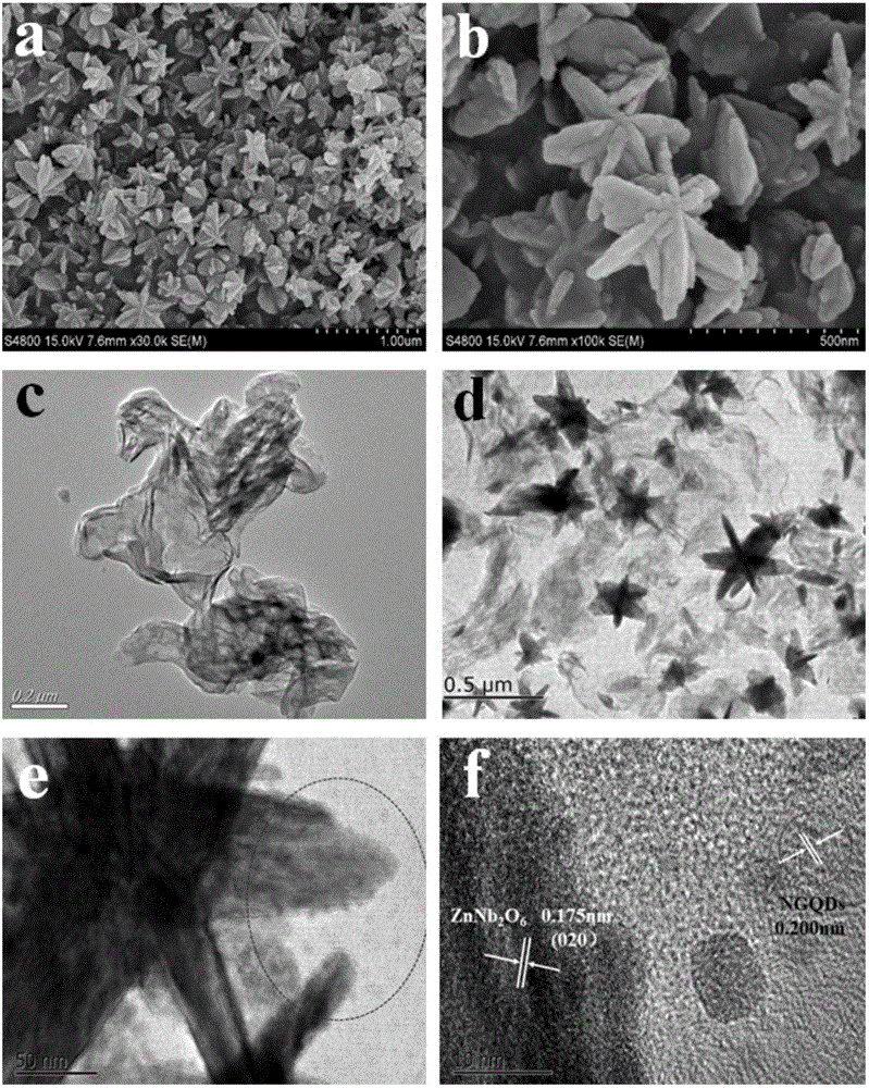 Method for preparing heterojunction photocatalyst