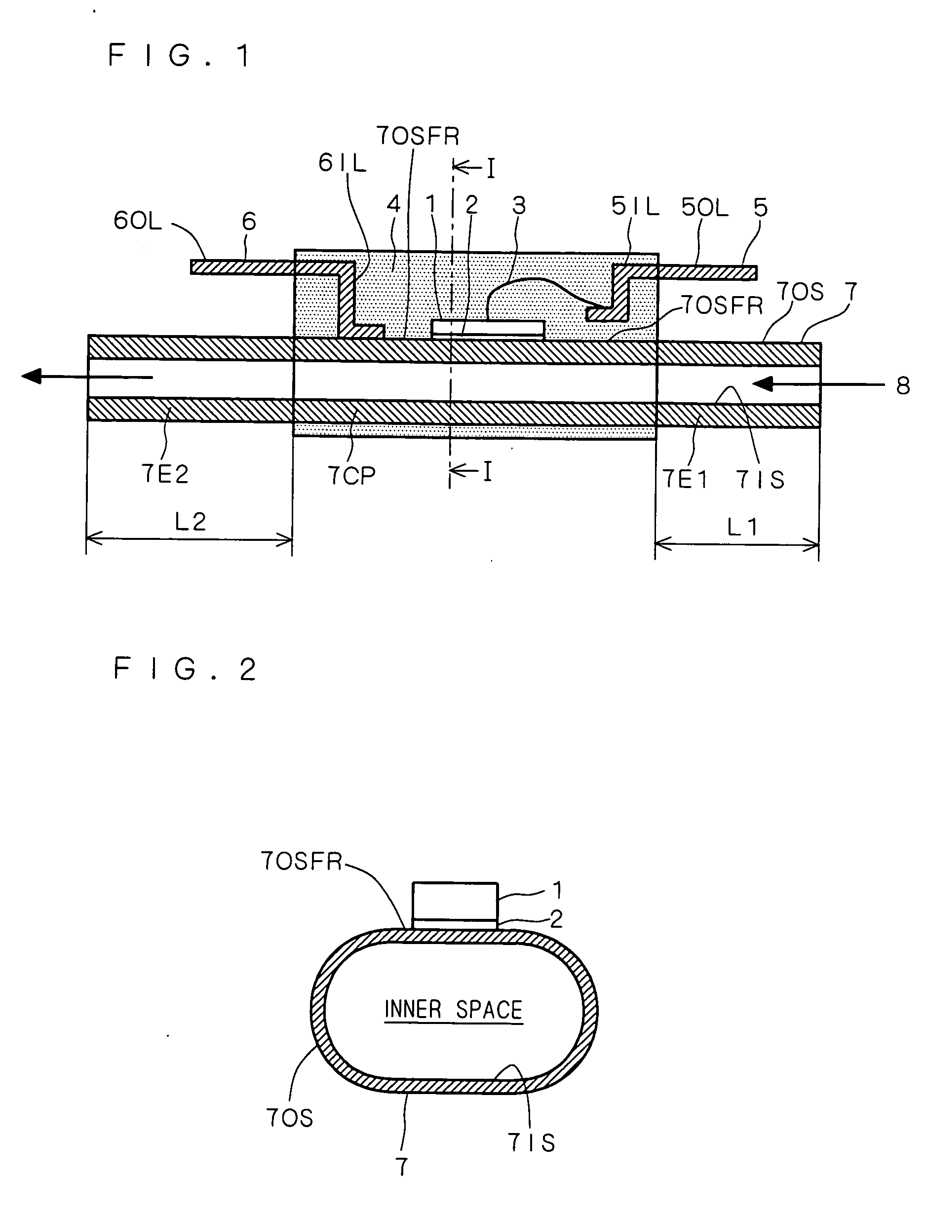 Semiconductor device with pipe for passing refrigerant liquid