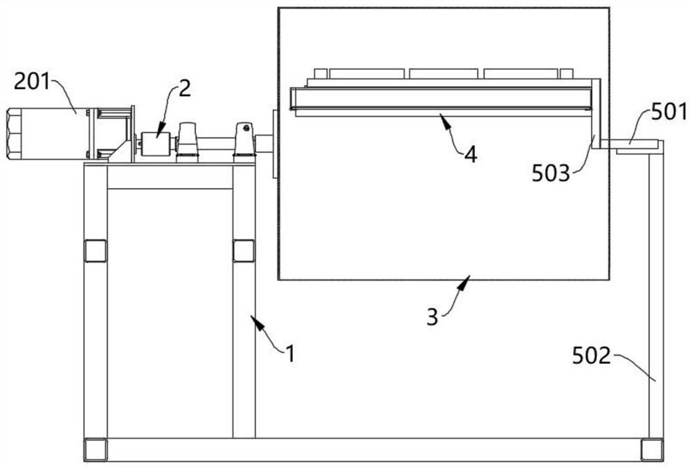 Airing and fixation device capable of simulating sun illumination