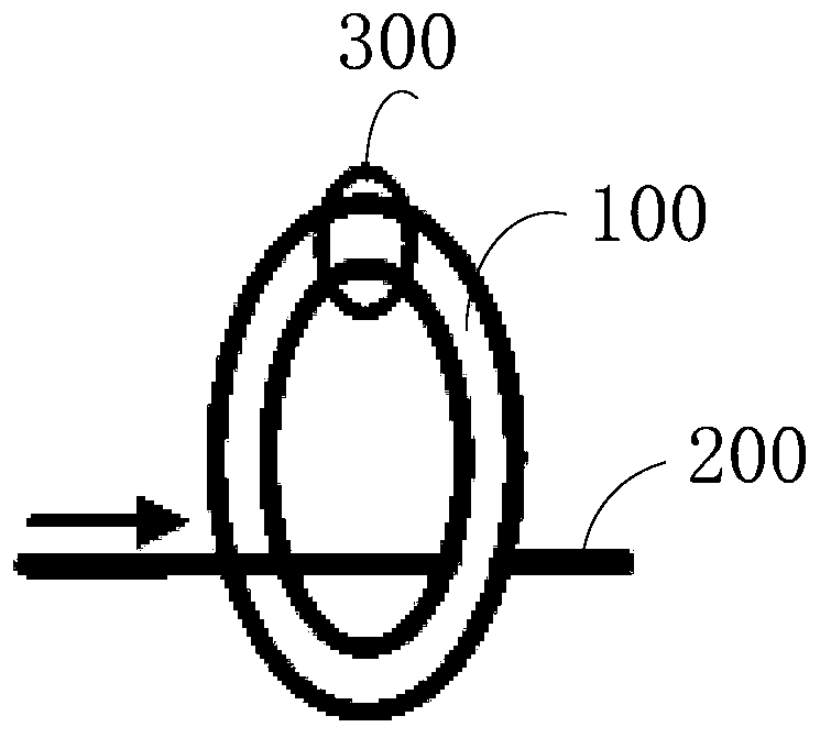 Ripple suppression inductor and DC power supply circuit