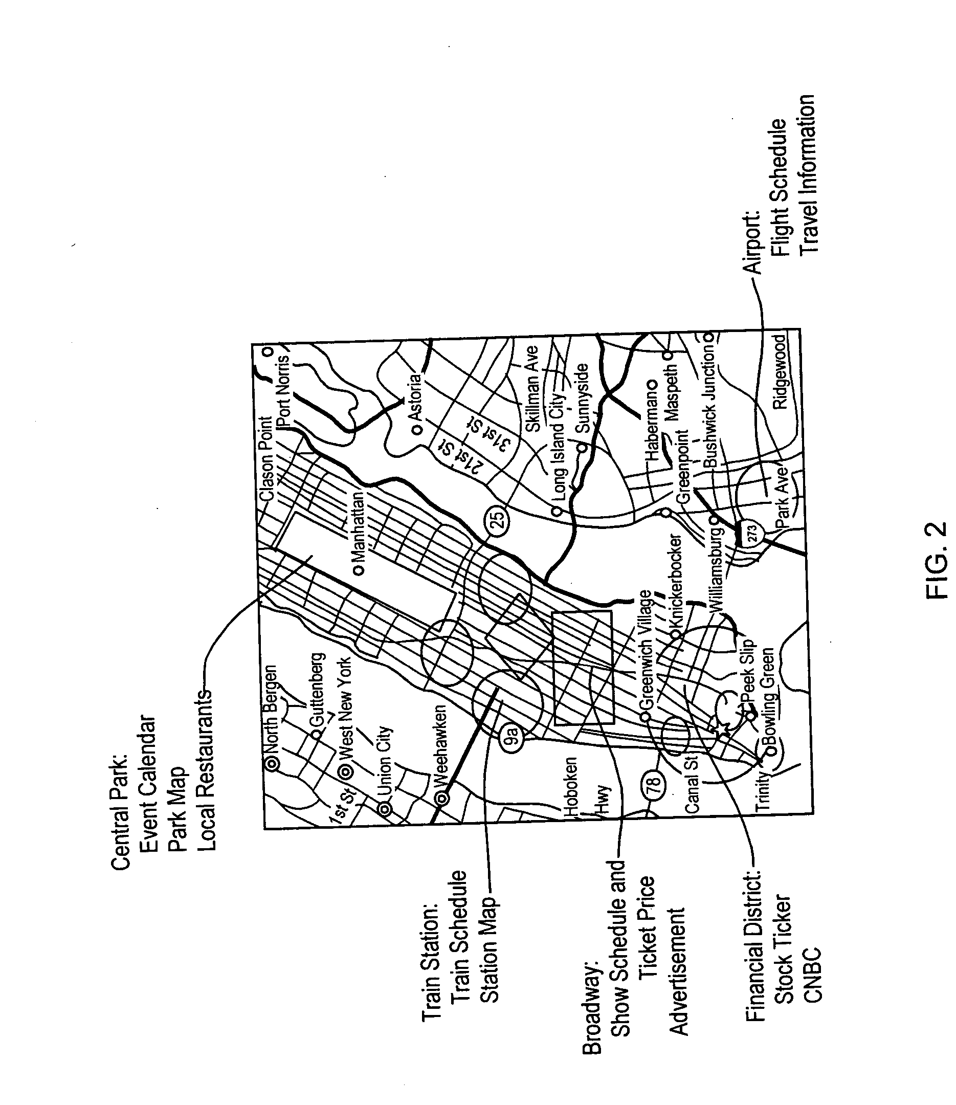 Territory mapping for efficient content distribution in wireless networks using broadcast/multicast