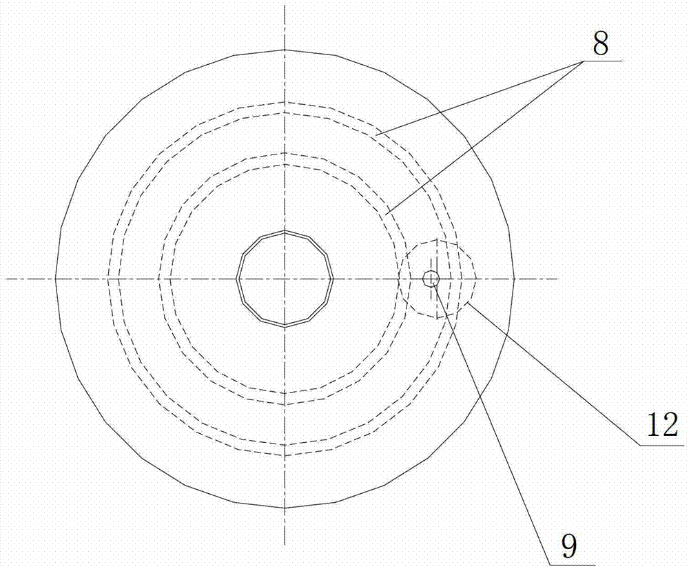 Device and method for monitoring underwater bolt fastening state