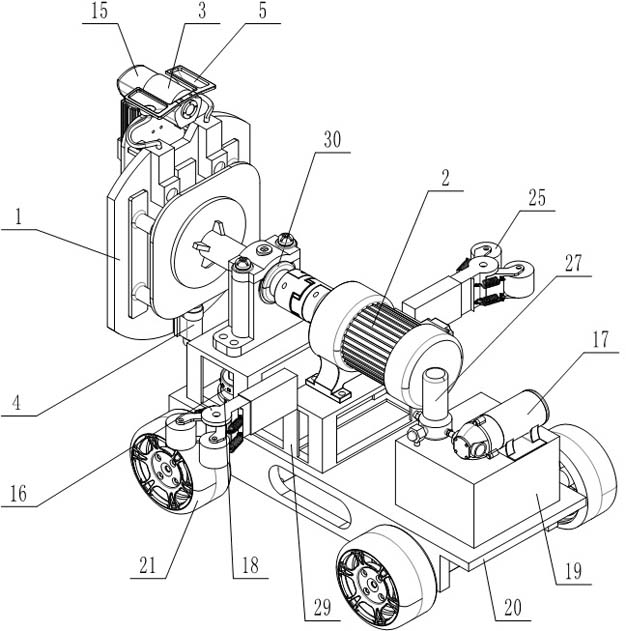 Pipeline robot for oil and gas pipelines and pipeline defect detection and repair method