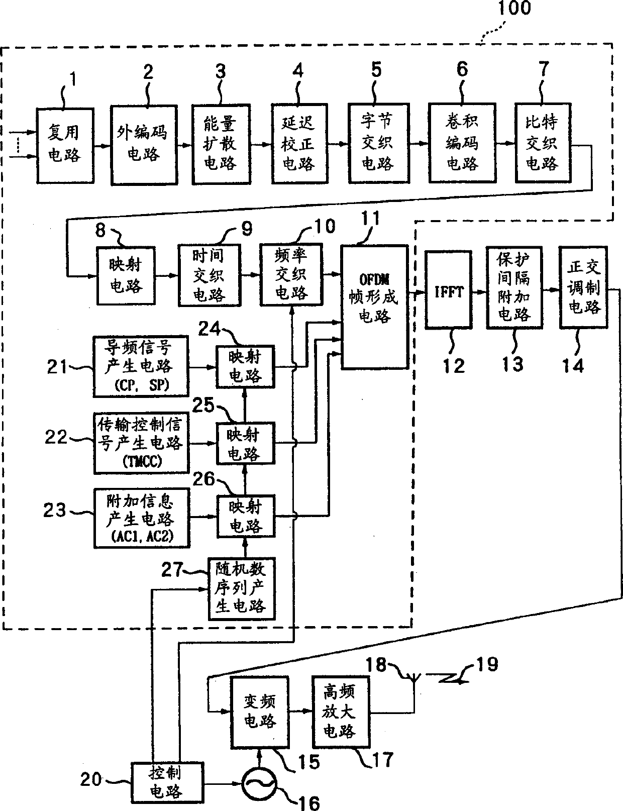 Digital broadcasting apparatus