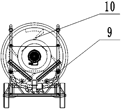 Environment-friendly indirect type roller heating device with heat preservation