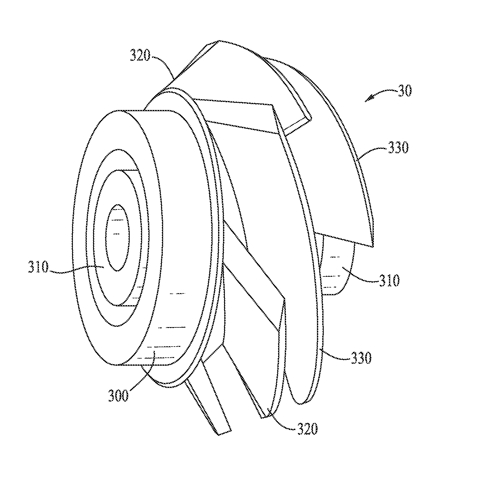 Apparatus, system and method for pumping gaseous fluid