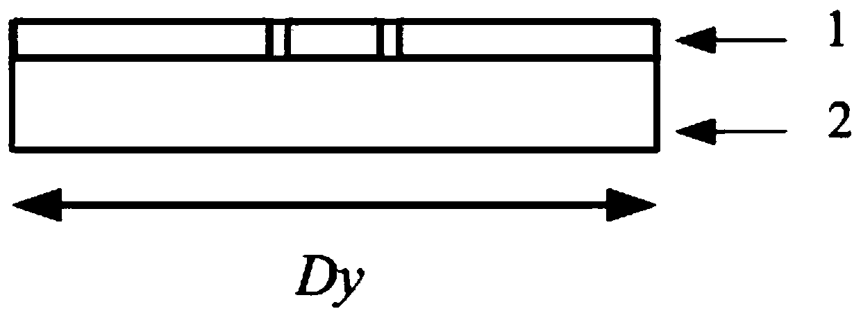 X-shaped spoof surface plasmon waveguide with compact structure