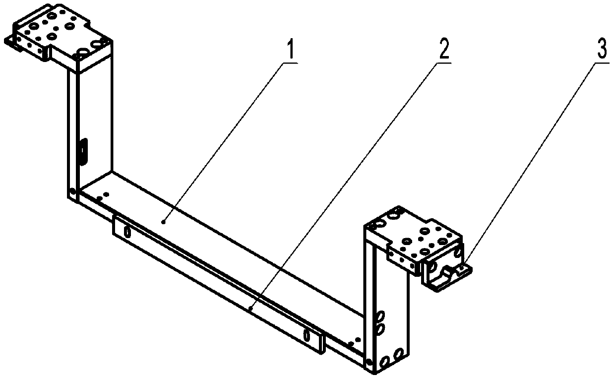 Flexible scraper device and selective laser melting powder laying device