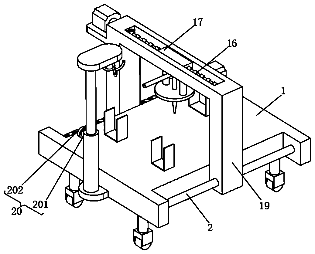 Effusion drainage device for cardiovascular medicine department