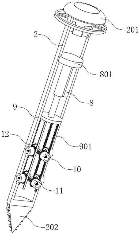 Fixed-point automatic water replenishing device for cattle stocking