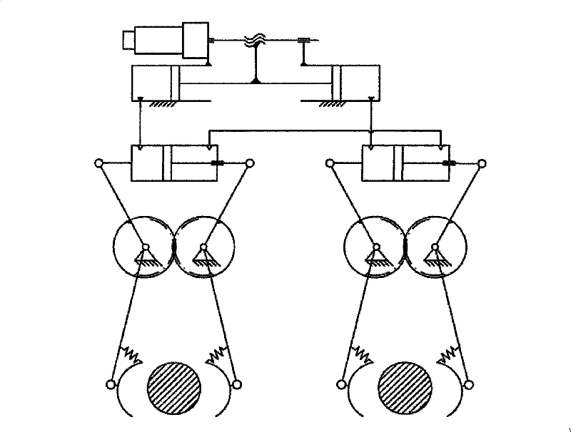 Aerial Cable Climbing Robot Clamping Mechanism