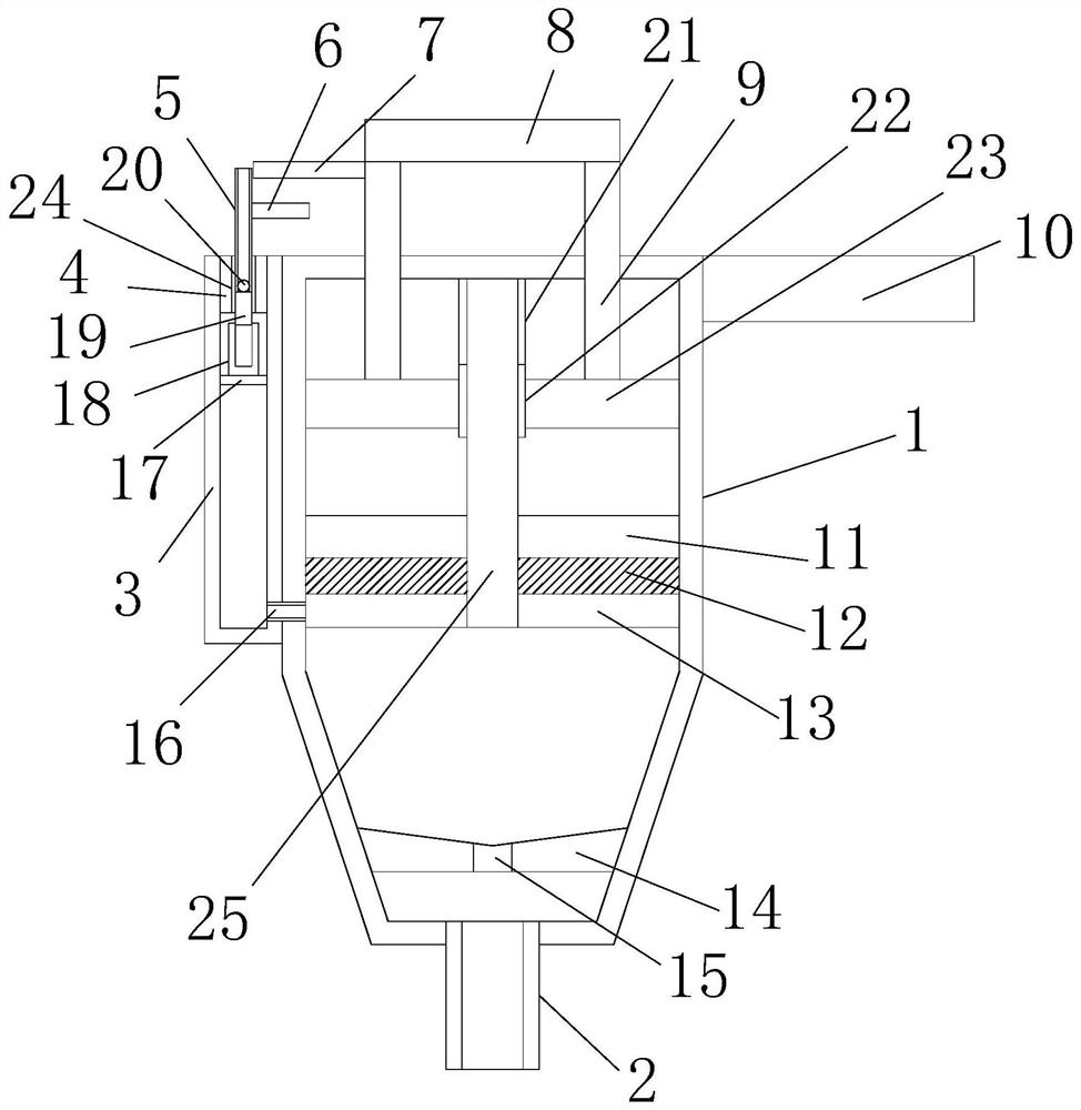 Liquid diet feeding device for critical nursing