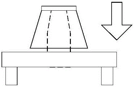 Attitude adjustment assembly method for setting large thrusters to the bottom of the spacecraft