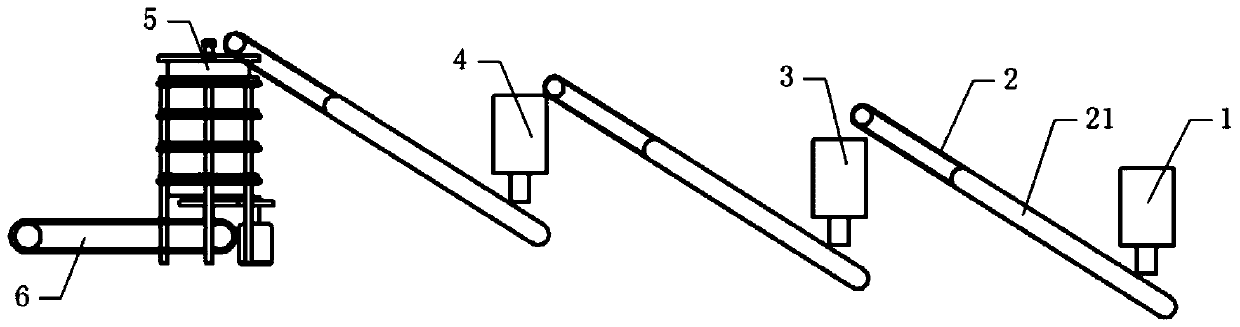 Waste glass recovery device