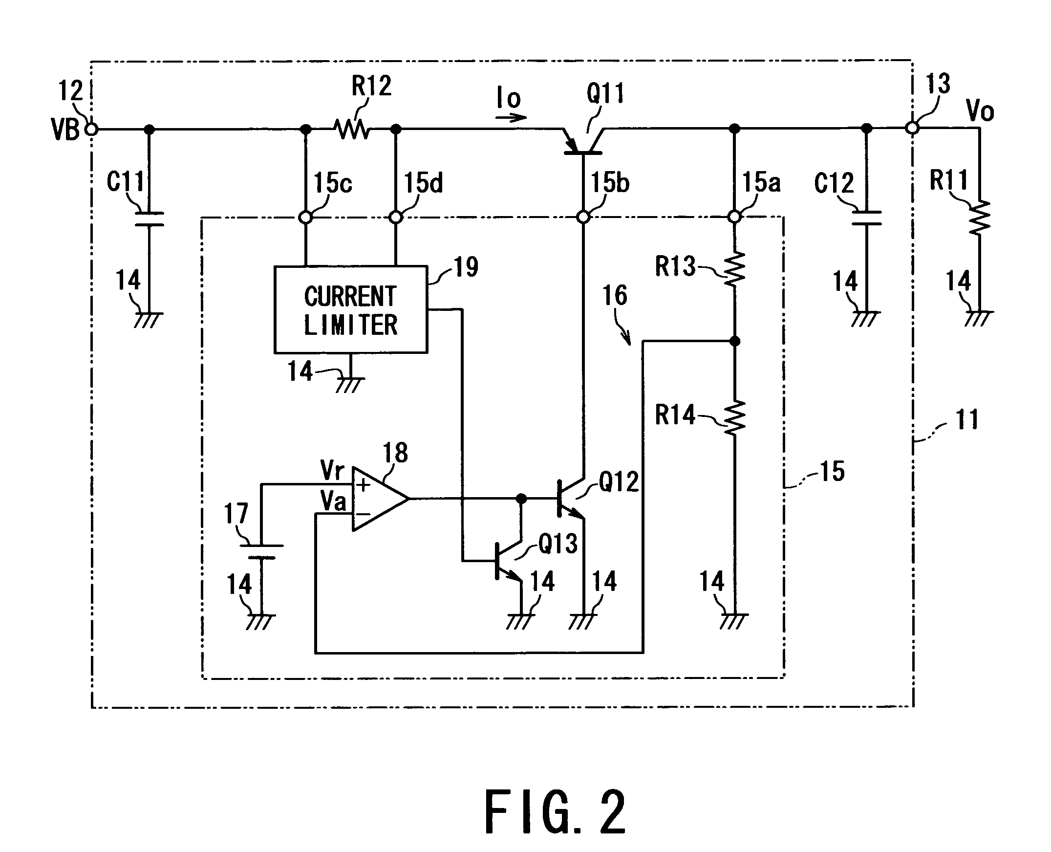 Power supply circuit with control of rise characteristics of output voltage