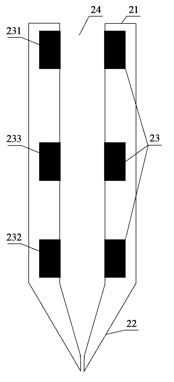 Electro-osmosis ink jetting device