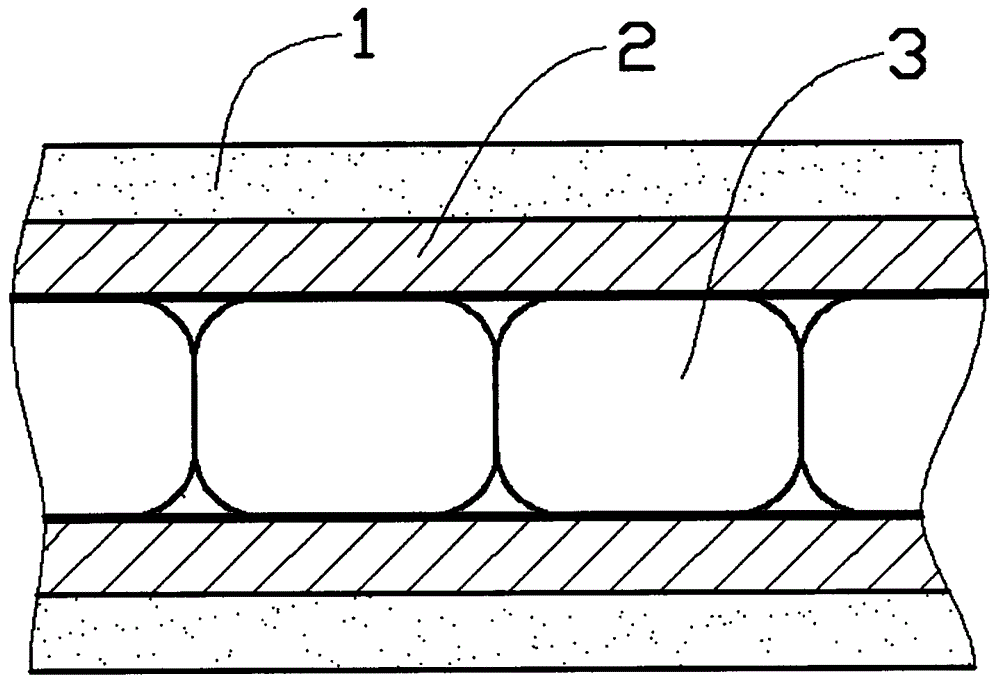 Environment-friendly isolating material and production method thereof